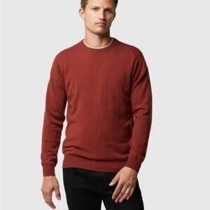 Rodd & Gunn Queenstown Sweater Optim Wool Cashmere Blend Size Small Classic